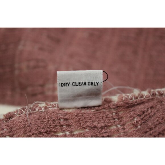 Rique Dessali vintage Italian angora wool geometric open front knit cardigan - Picture 12 of 12